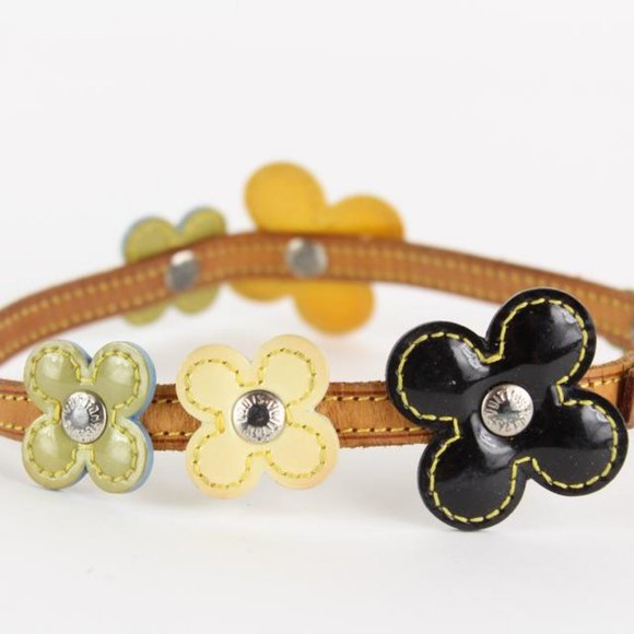 Louis Vuitton Monogram Vernis Fleur Wrap Bracelet - Picture 1 of 12